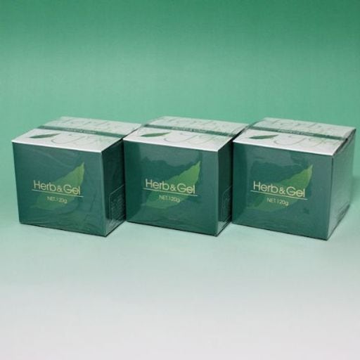 ハーブアンドゲル 天然ハーブエキス配合 120g×3瓶セット (4580109490026)