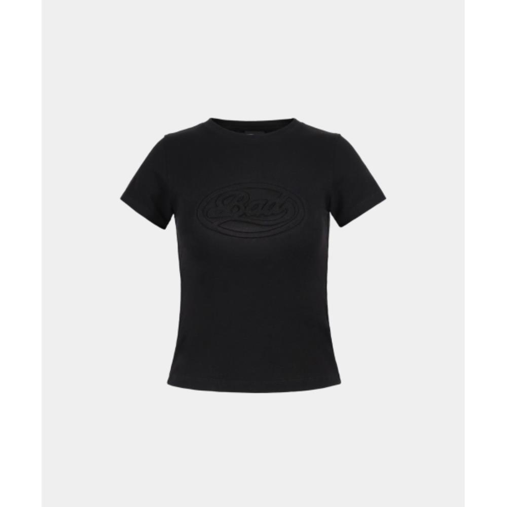 BADBLOOD Oval Logo T-Shirt Black w-tee24-028
