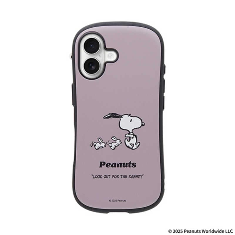 HAMEE　［iPhone 17専用］PEANUTS/ピーナッツ iFace First Class MagSynqケース iFace くすみパープル/ウサギ　41-186811