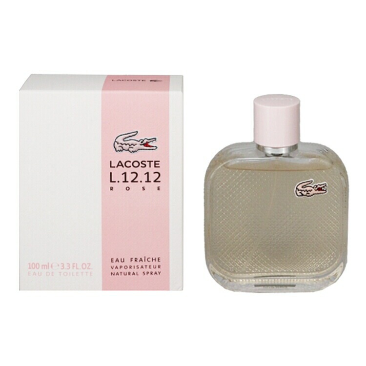 オーデ ラコステ L.12.12 ローズ オーフレッシュ EDT SP 100ml