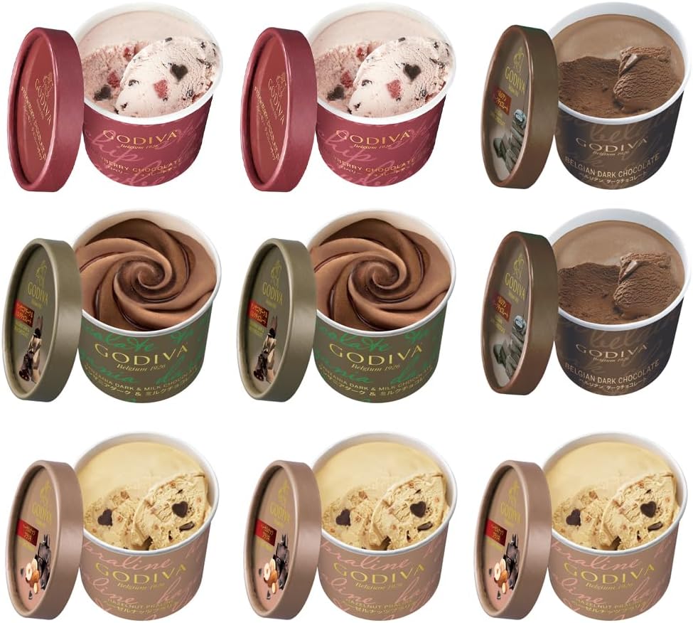 バレンタイン ゴディバ（GODIVA）アイスセット125ml（9個入）（お菓子 スイーツ ギフト プレゼント）