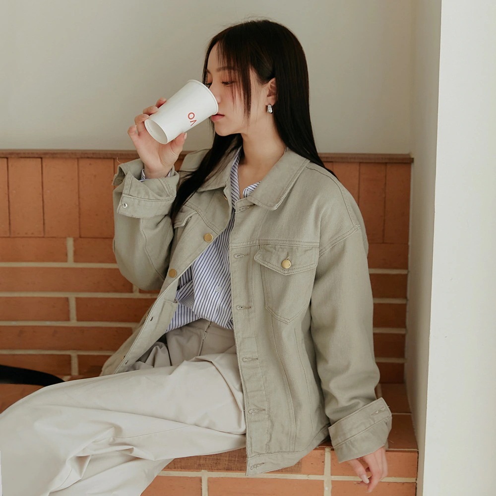 オーバーサイズデニムジャケット