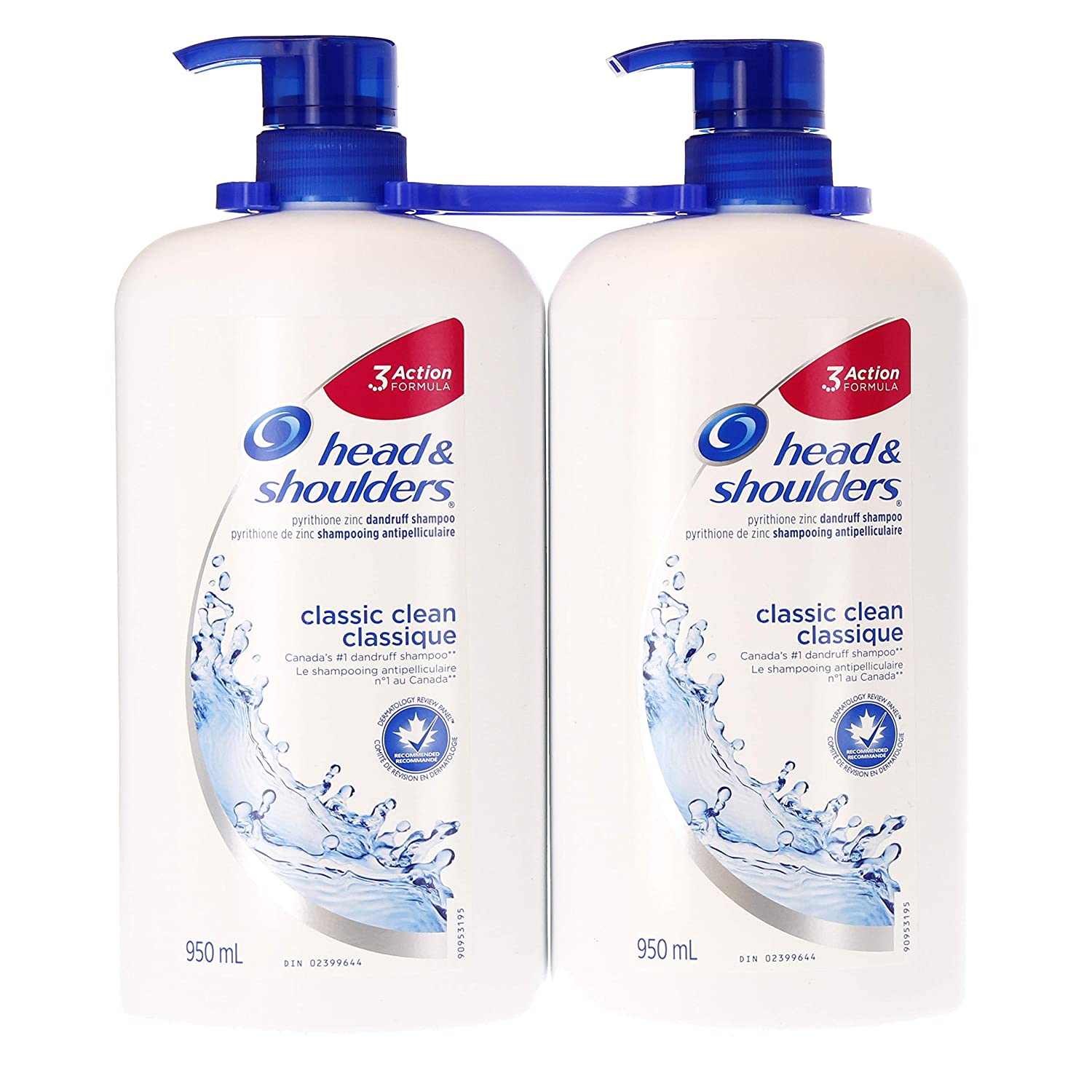 ヘッド&ショルダークラシッククリーン3アクションフォーミュラフケシャンプー64.24Fl.oz