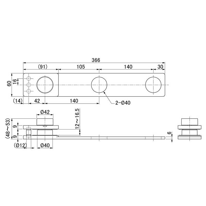 水上　屋外用延長物干金物 ホスタス FIRST PRO ホワイト　HSTS-WH