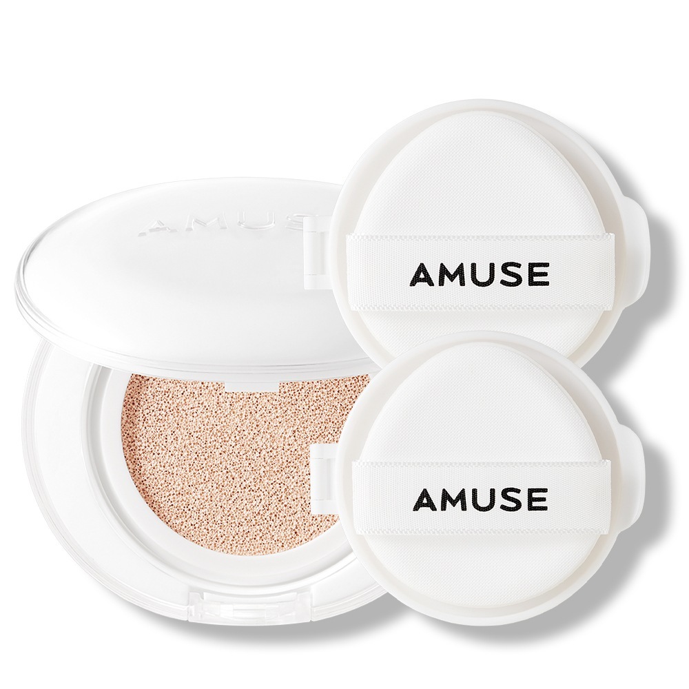 【本品＋詰め替え2ea】アミューズセラミックスキンパーフェクタークッションセット