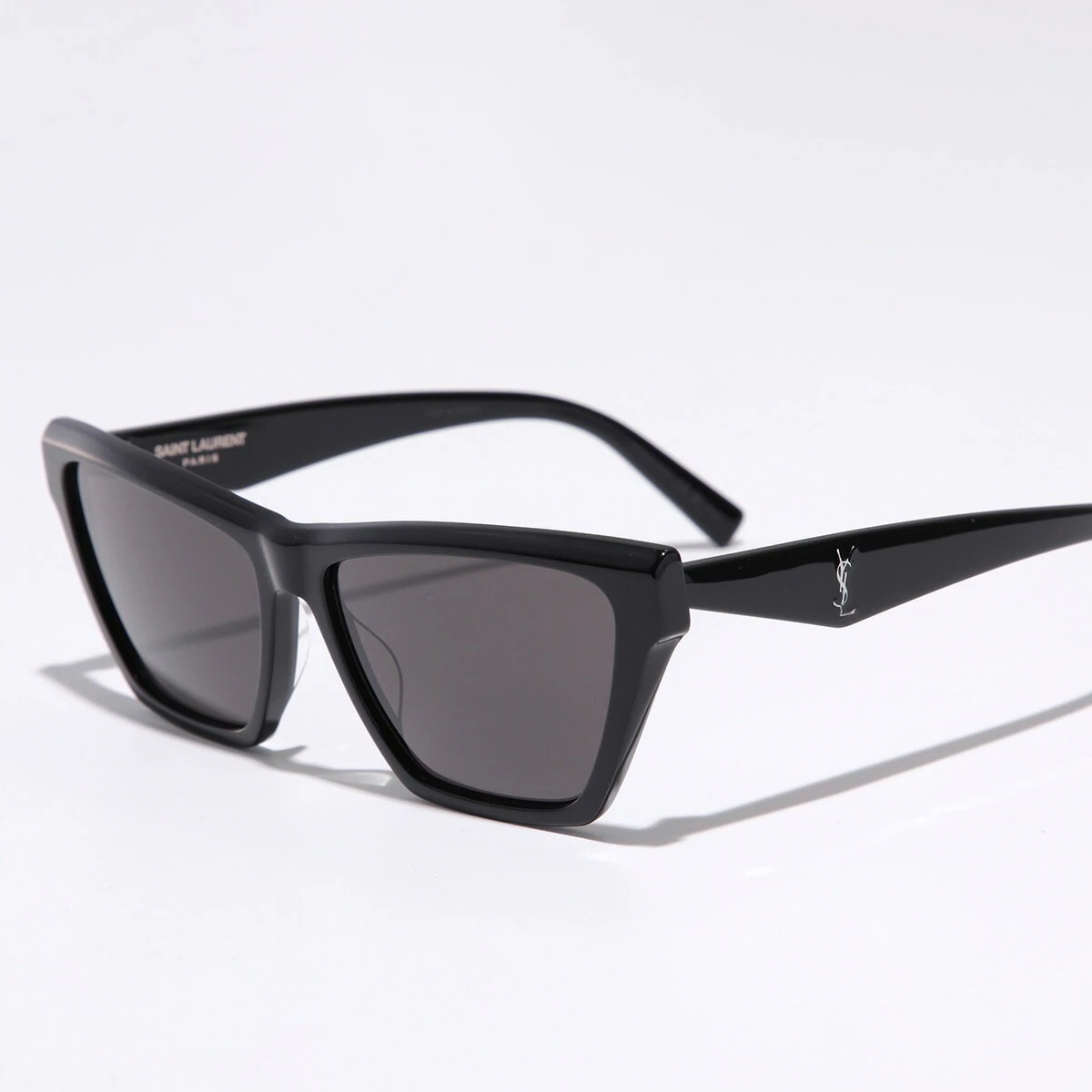 SAINT LAURENT サンローラン サングラス SL M103 レディース キャットアイ型 セルフレーム フルリム カサンドラ メタルロゴ アイウェア 002