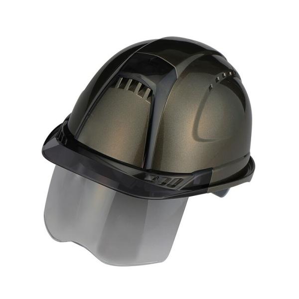 TOYO メタリック塗装ヘルメット NO．391FSMBR ワークサポート 保護具 ヘルメット建築用