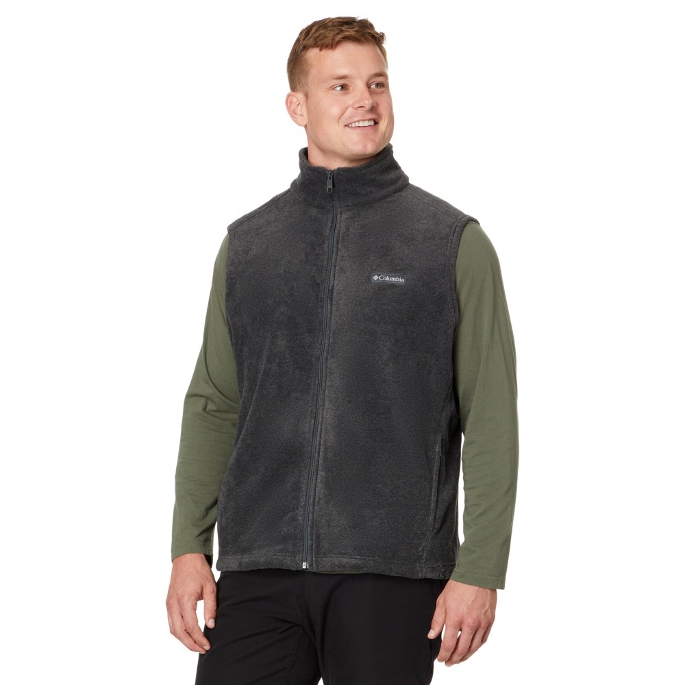 コロンビアビッグ & トールスティーンズマウンテン ベストチャコールヘザー