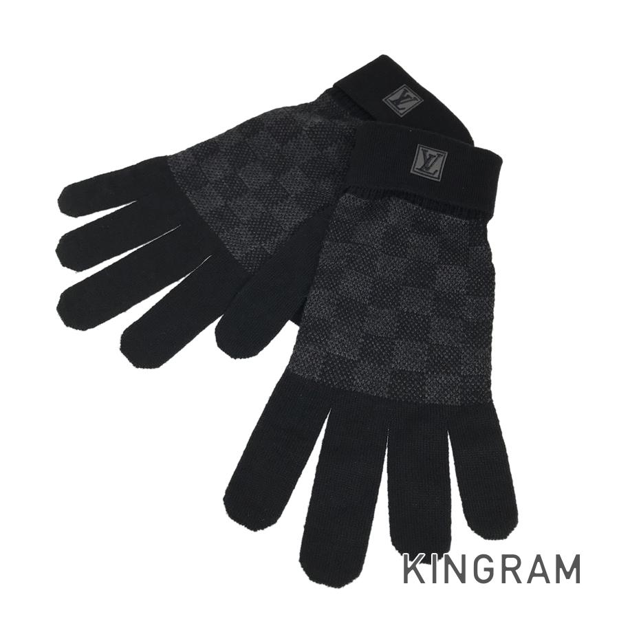 ダミエ ゴン プティ M70006 メンズ 手袋 sh【中古】 23,595円