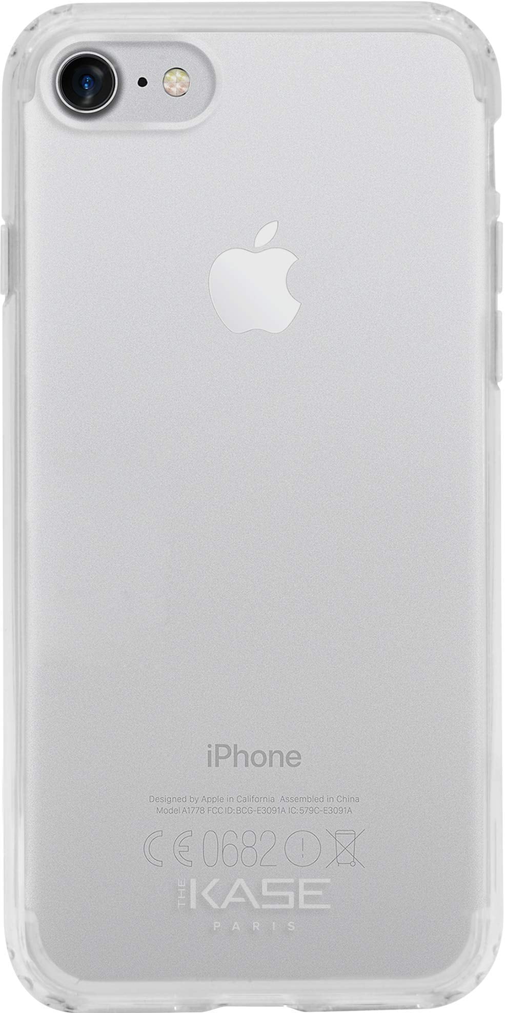 【The Kase/ケース】スマホケース iPhone 7 / iPhone 8 ハイブリッド シリコンケース 透明 38916304