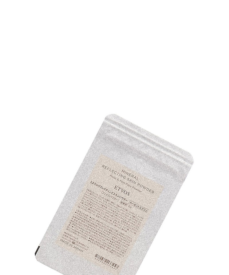 【国内正規品】 エトヴォス（ETVOS） ミネラルリフレクティングスキンパウダー（詰替用）　ルーセントエクリュ 8g／フェイスパウダー（詰め替え用）