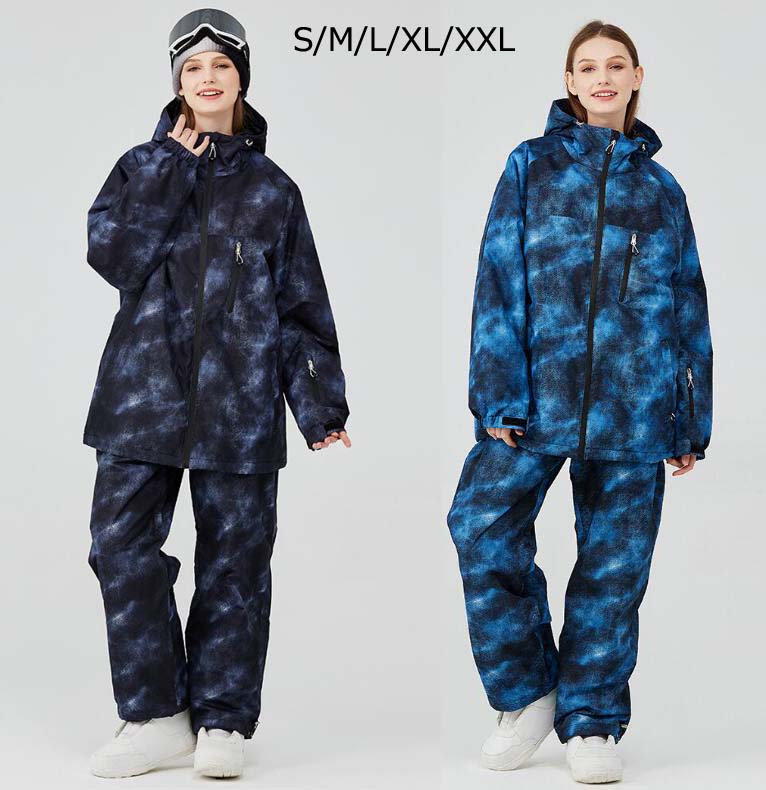 暖かい スノボ ウェア 男女兼用 スキーウェア スノボーウェア 上下セット メンズ ボードウェア 雪遊び 登山 可愛い ペアスノーウェア ジャケット パンツ レディース 大きいサイズ 防寒 カップル