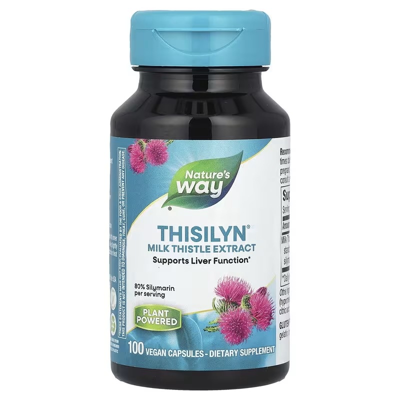 Natures Way Thisilyn（シシリン） オオアザミエキス ヴィーガンカプセル100粒