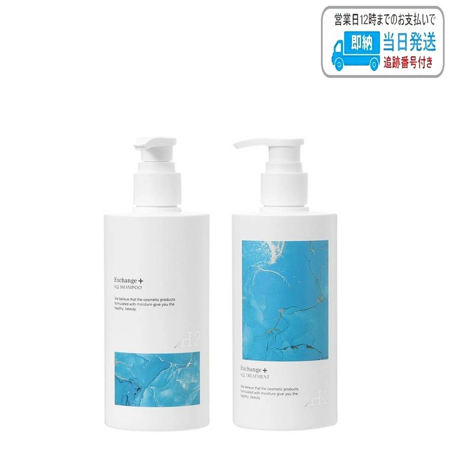 【セット品】ストリ エクスチェンジプラス H2 シャンプー & トリートメント 300ml + 300ml LSC