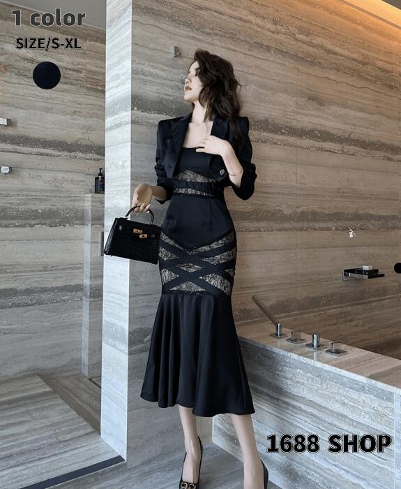 「期間限定セール」2025　上下セット セットアップ トップス+スカート　2点セット シャツ　ハイウエストスカート　花柄　ジャケット　長袖シャツ　タイトスカート　ひざ丈スカート パーティー お嬢様 O 5,313円