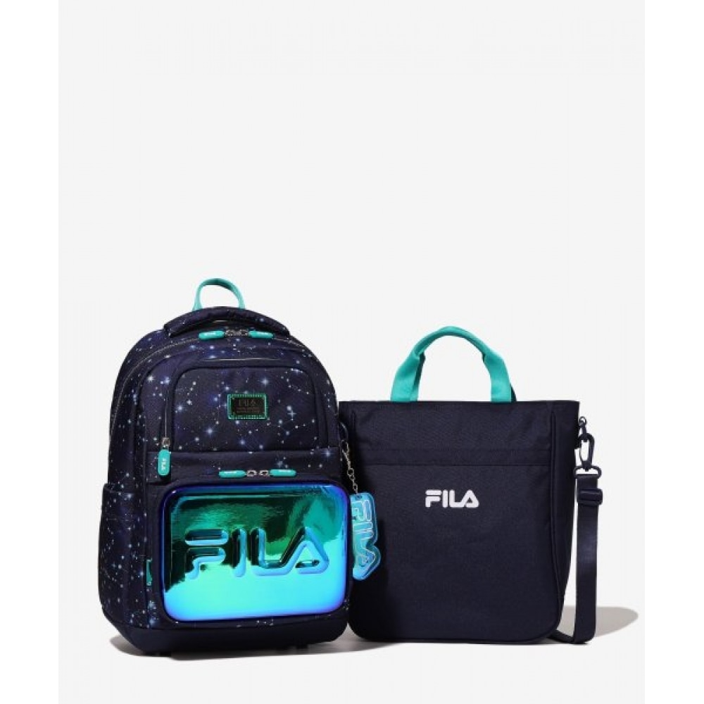 FILA キッズデュアルプラネットバックパックセット (FK3BEG1006XNAY)