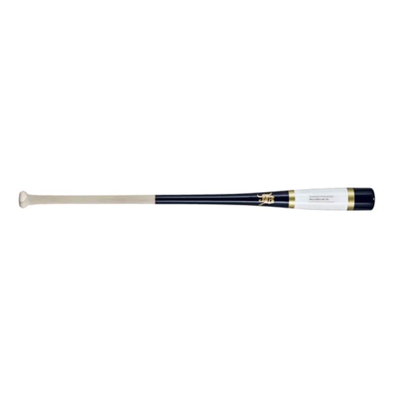 和牛JB ノックバット　90cm/530g　硬式軟式兼用　朴×メイプル　フレアグリップ　ナチュラル×ネイビー