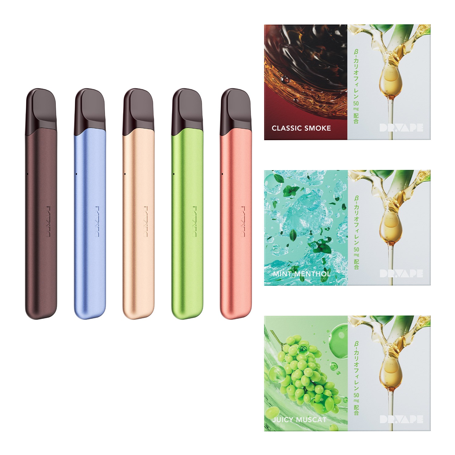 DR.VAPE Model3 スターターキットVAPE 電子タバコ 加熱式タバコ