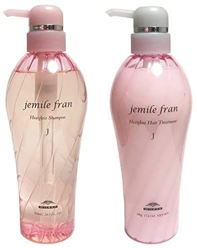 ミルボン ジェミールフラン ヒートグロス J シャンプー500ml トリートメント500g セット【jemile fran】