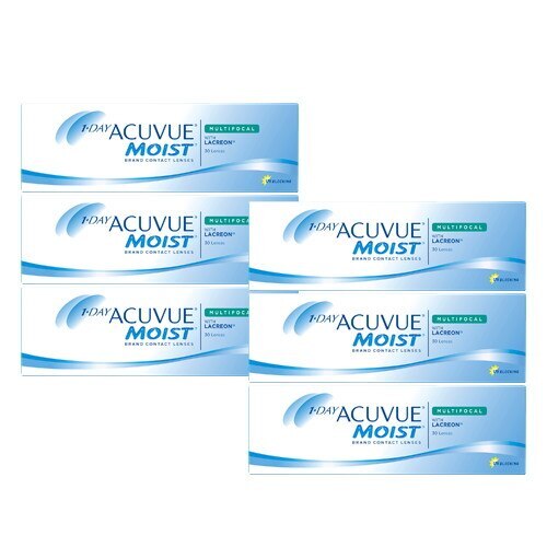 5%OFFクーポン対象 [メーカー直送] ワンデーアキュビューモイストマルチフォーカル(30枚入)6箱