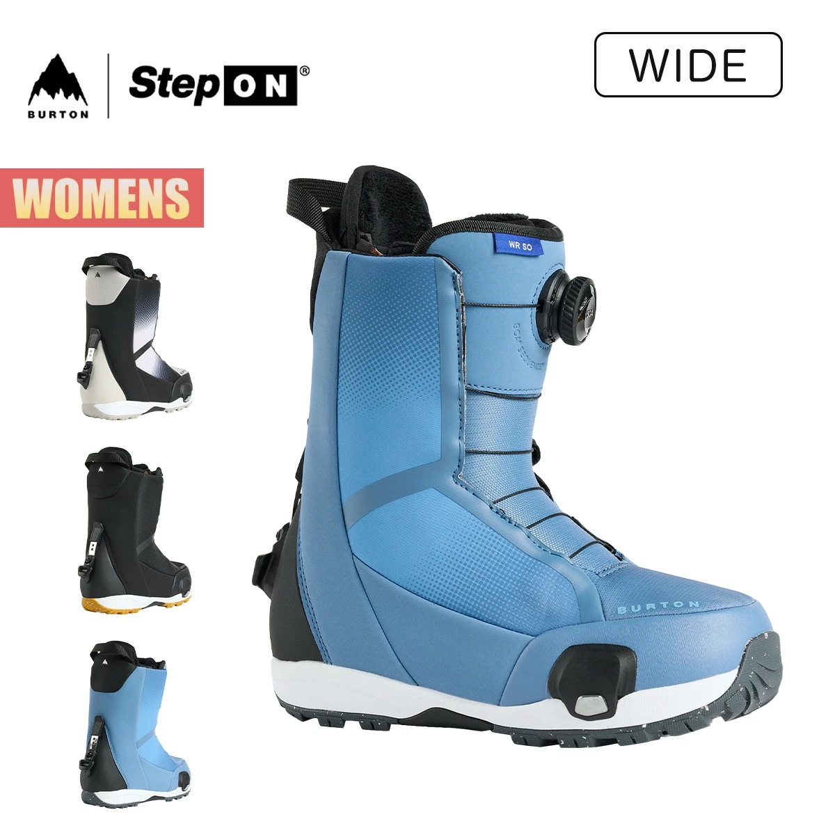 ステップオン ブーツ レディース 25-26 ウェイブレンジ ワイド W26JP-302981 Womens Waverange Step On Snowboard Boots Wide ウィメンズ