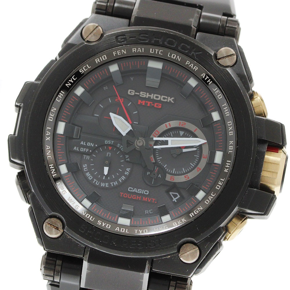 カシオ CASIO MTG-S1030BD-1AJR G-SHOCK MT-G 30周年記念モデル 限定1000本 ソーラー電波 メンズ 良品 箱・保証書付き_946651【中古】