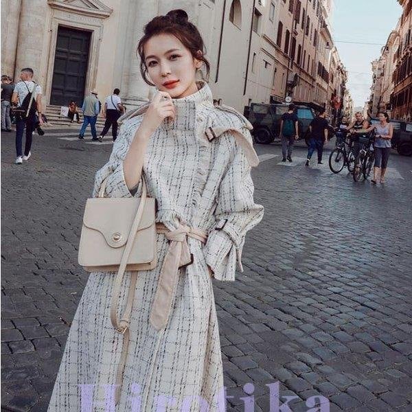 チェスターコート レディース ロング丈 秋冬アウター 無地 ラシャコート レディース ジャケット 通