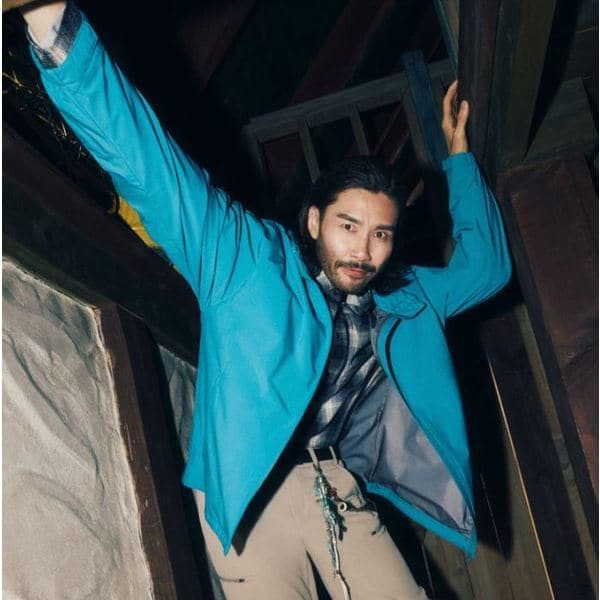 25年 F/W 秋の新商品 共用 日常/登山 ノ・ホンチョル ウインドブレーカー ウインドストッパー フーディ ジャケット 1BYGJFU004