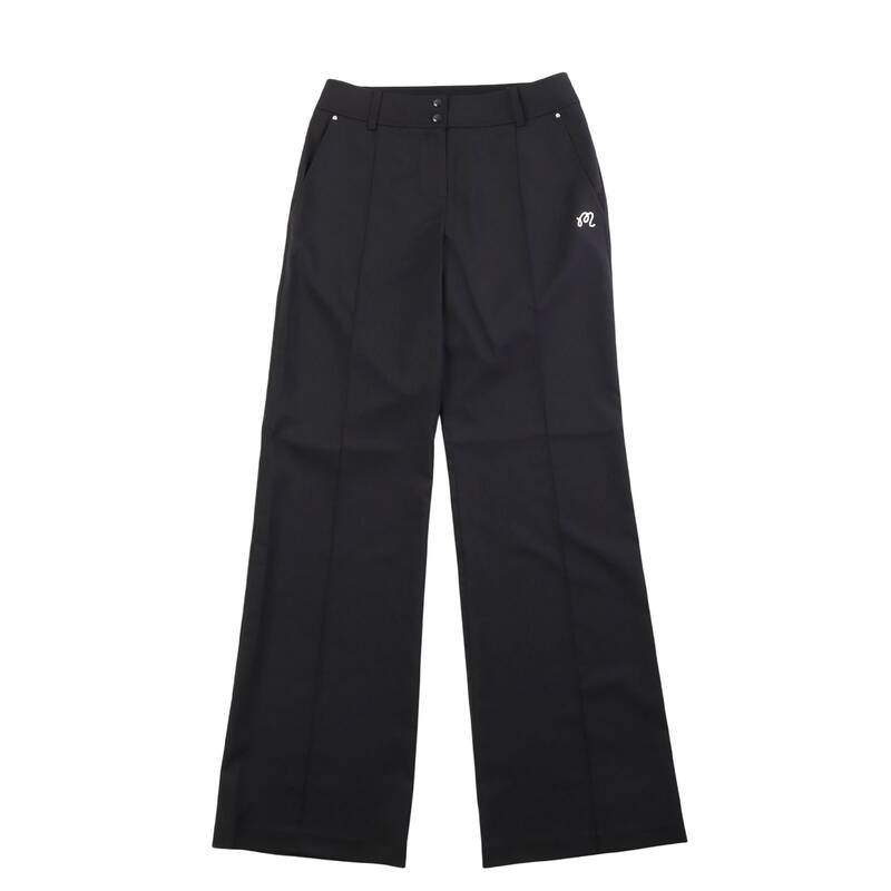 マルボン レディース セミワイド ブーツカットパンツ M6222PPT51 BLK
