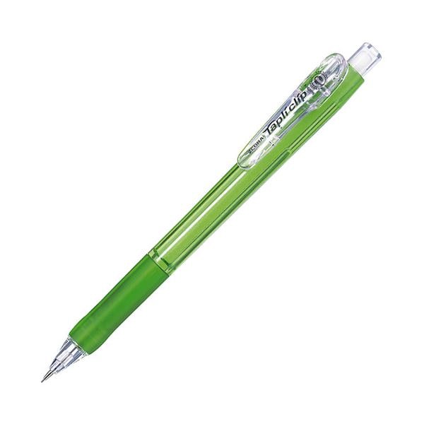 (まとめ) ゼブラ タプリクリップシャープ SHARP 0.5mm (軸色 緑) MN5-G 1本 (×100セット)