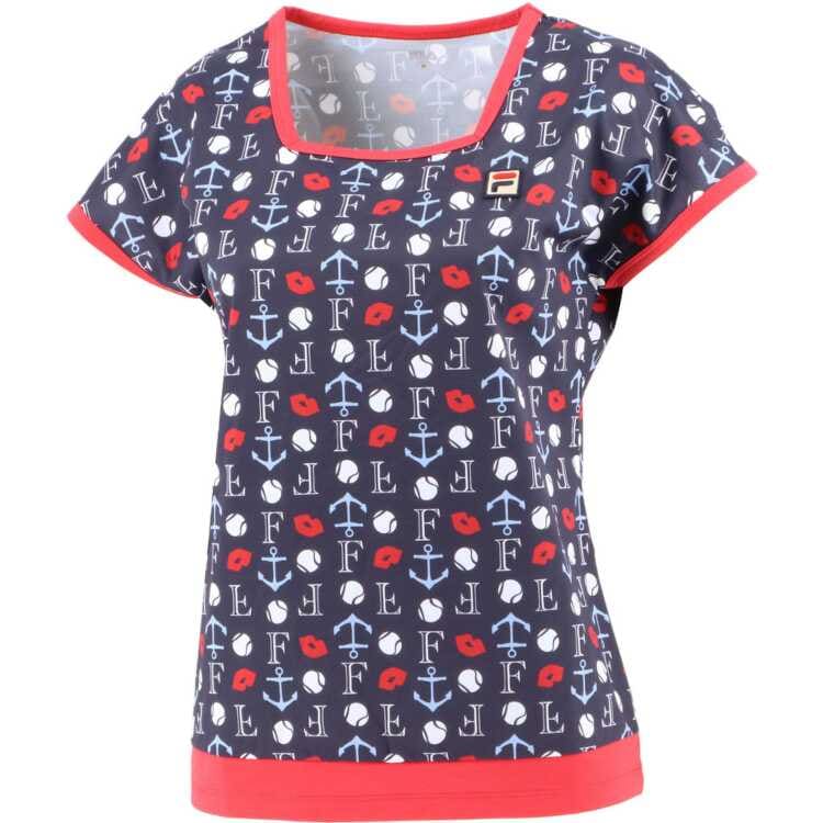 ゲームシャツ（レディース） M フィラネイビー #VL2457-20