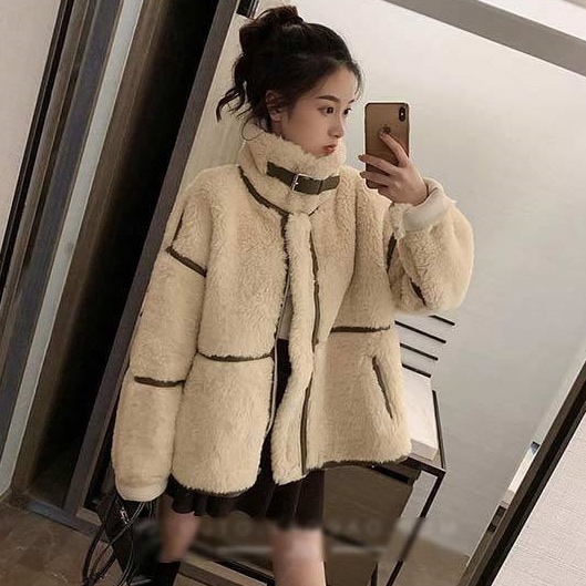 ボアブルゾン ジャケット レディース 送料無料 アウター コート ブルゾン ジャケット ムートン もこもこ ボアジャケット コート ビッグカラーボアコート エコファーボリューム袖ジャケット ミディアム