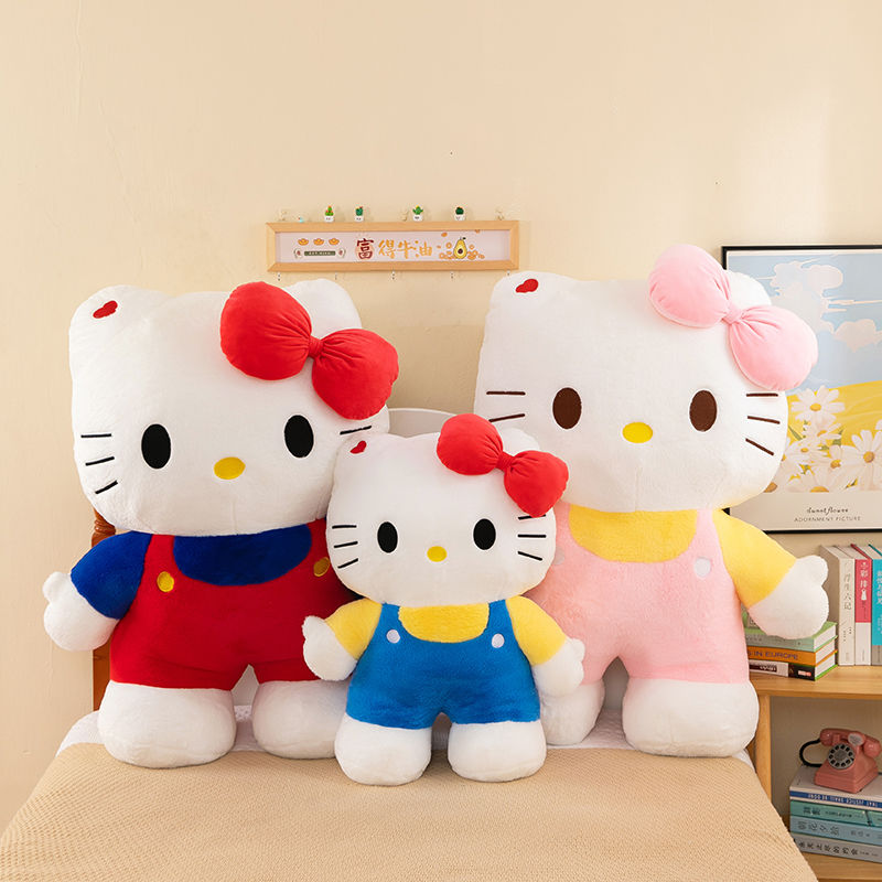 【3日で出荷し】120cm 3color キティちゃん 大きいサイズ ぬいぐるみ 特大 キティ人形 ぬいぐるみ かわいい ギフト キャラクターギフトセット プレゼント抱き枕 クッション