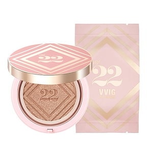 22 シーアンドティー大王クッション 25g SPF50 + PA +++02号 サンドベージュ1個 +リフィル