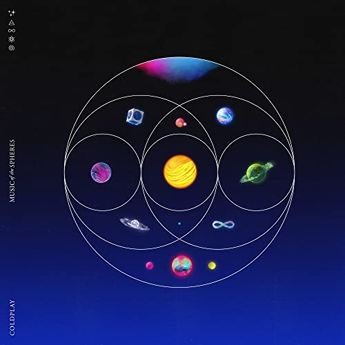 本物品質の Coldplay - 363 - inches 14x14 Spheres the of Music 絵画