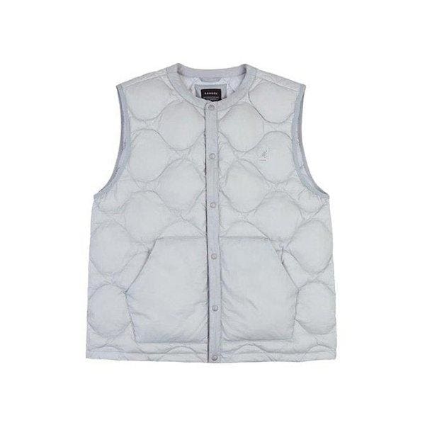 チョッキ CQK KQFC-BS61360GY ダウン ジレ 6136 グレー