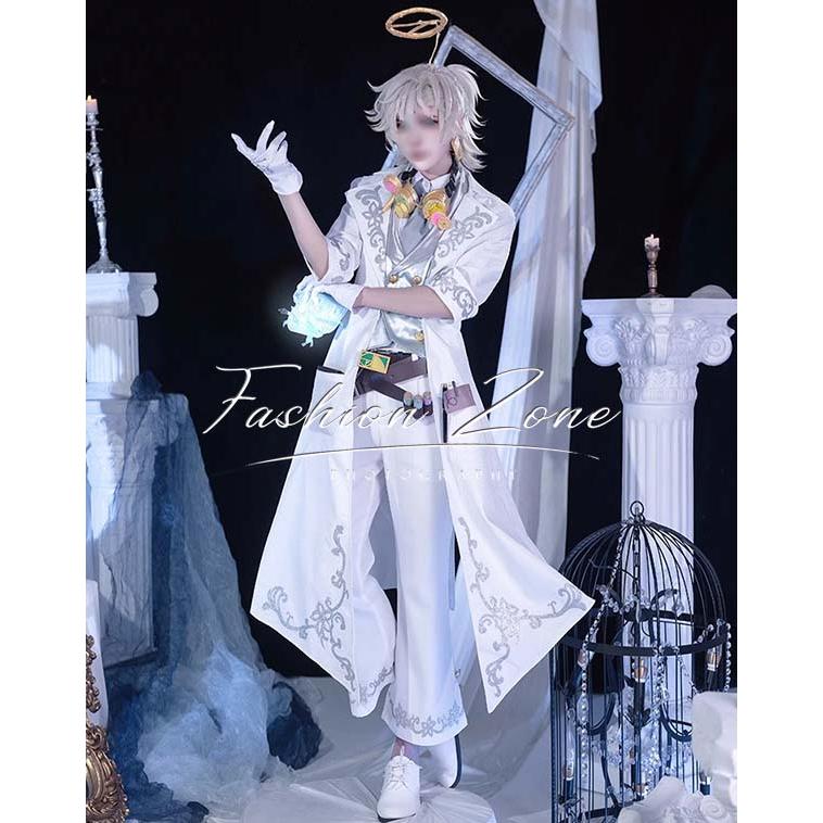 IdentityV 第五人格 風 囚人 ルカ・バルサー Luca Balsa 霊犀妙探 コスプレ衣装 ウィッグ 靴 cosplay ハロウィン 演出服 変装