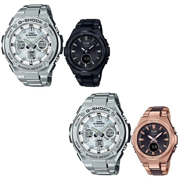 Gショック ペアウォッチ ペアBOX付き 二人の時間は止まらない電波ソーラー 国内正規品 選べる4ペア CASIO G-SHOCK BABY-G Gショック ジーショック ベビージー カシオ 時計 メ