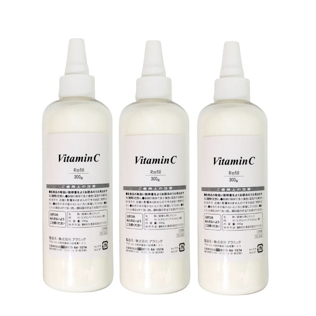 無塩素空間 ビタミンC 業務用 300g 3本セット 塩素除去 シャワーヘッド つめかえ用 詰替え用 レフィル まとめ買い 7,794円