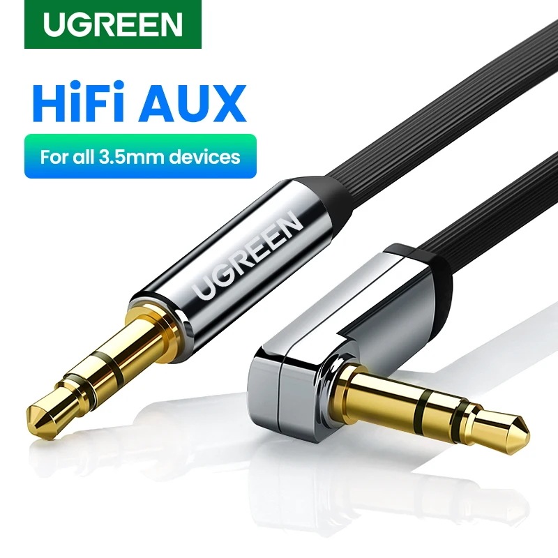 UGREEN オーディオケーブル 3.5mm ミニプラグ スピーカーケーブル 車載用 輸入品
