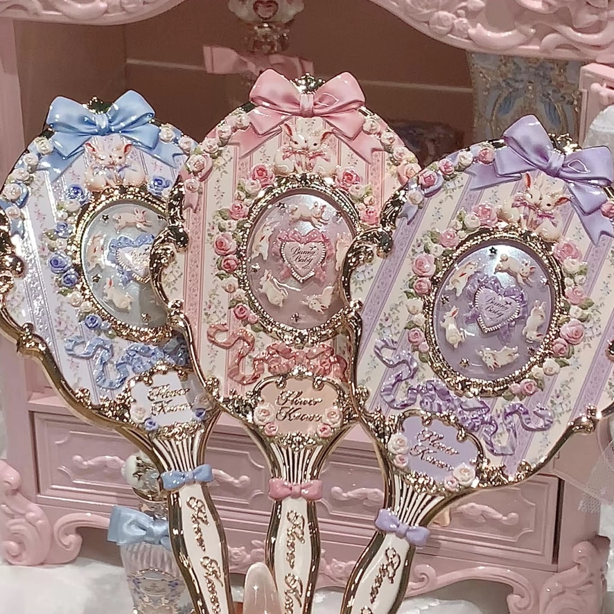 Qoo10] FLOWER KNOWS バニーガーデンシリーズ 手鏡 ミラー メ : メイク小物