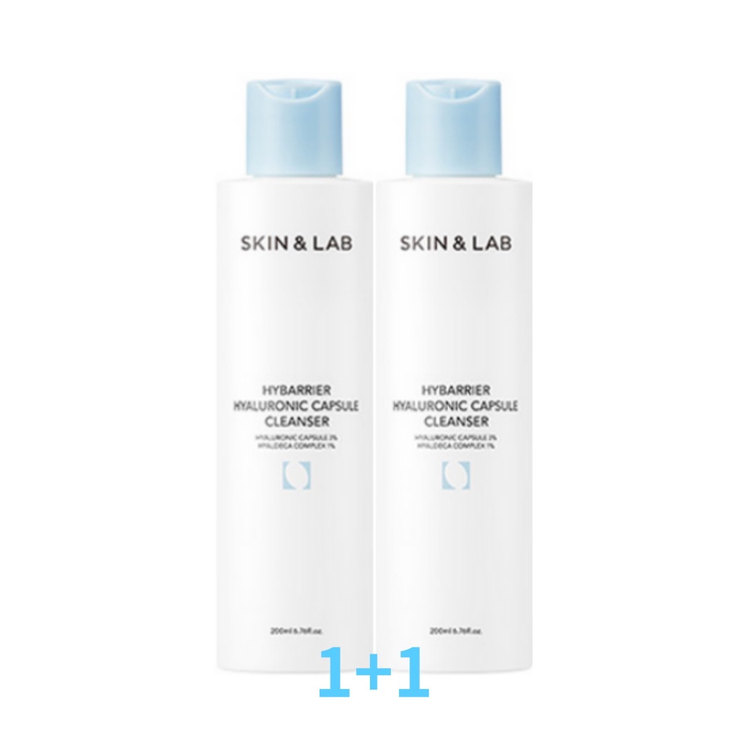 【1+1】ハイバリア ヒアルロニック カプセル クレンザー 200ml x 2個