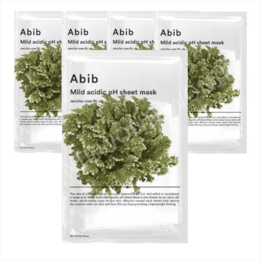 弱酸性 pH シートマスク 復活草 フィット 30ml x 10枚 (鎮静/弾力/保湿/栄養供給/活力/光彩/しわ防止)
