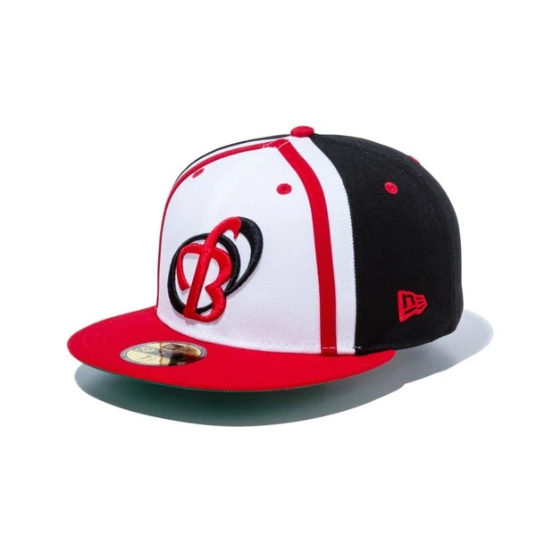 [即納]NEWERA ニューエラ 59FIFTY NPBクラシック 阪急ブレーブス ホワイト/ブラック スカーレットバイザー メンズ 男性 レディース 女性 帽子 ハット 小物 アクセサリー 送料無料
