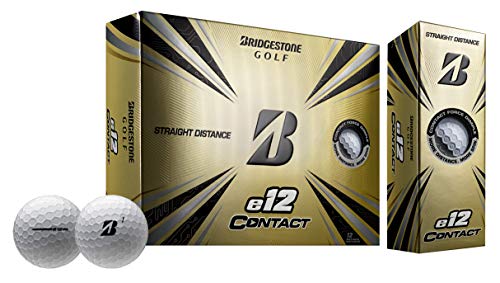 ブリヂストンゴルフ 2021 e12 Contact ゴルフボール ホワイト 2021年モデル ワンサイズ 12個 (1パック)