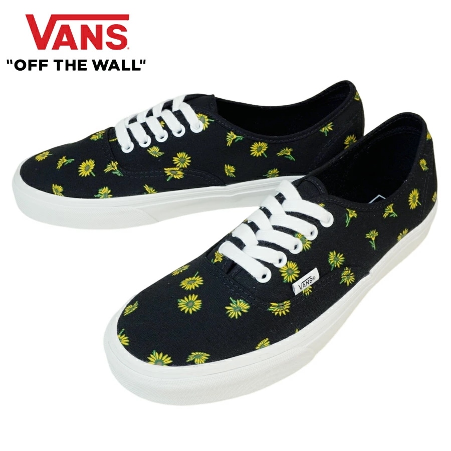 VANS スニーカーVANS ヴァンズ バンズ【箱なし】AUTHENTIC オーセンティックBETTER NATURE BLACK ベターネイチャーブラックb
