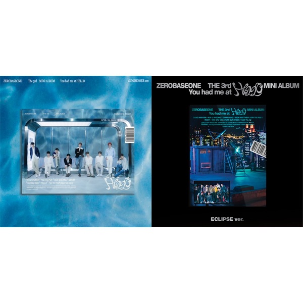 ZEROBASEONE - The 3rd mini album [You had me at HELLO] (Random Ver.)+ (Digipack Ver.) (Random Ver.) 6,438円