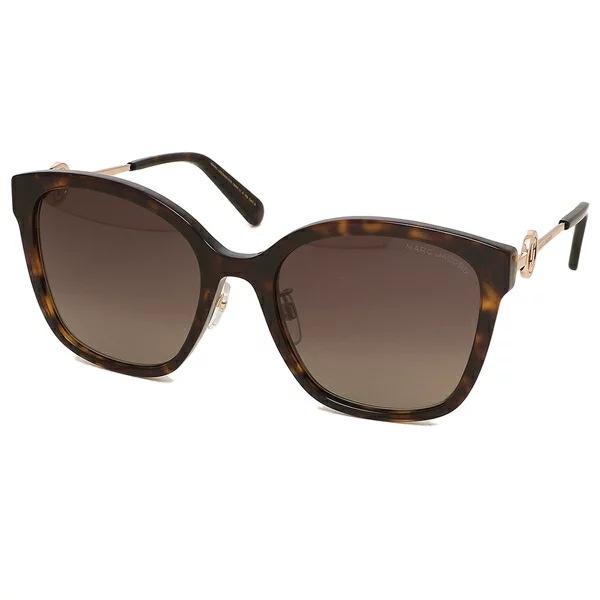 サングラス グローバルフィット ブラウン ブラック レディース MARC JACOBS 690GS 086