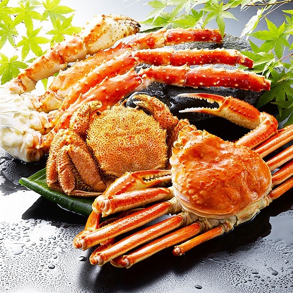 かに三昧満腹福袋Bセット（ボイル）／3種/合計1800g（姿ずわいがに/毛がに/たらばがに脚） 22,470円
