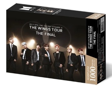 防弾少年団パズル - BTS WINGS TOUR THE FINAL 1000PCS JIGSAW PUZZLE_[未開封新品]